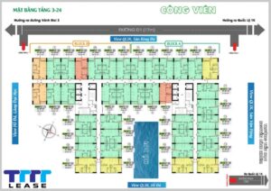 Mặt bằng dự án Bcons Green View