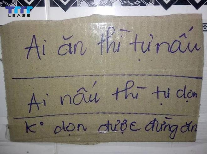 nội quy phòng trọ hài hước